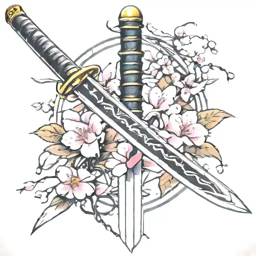 Sakura Katana Sword