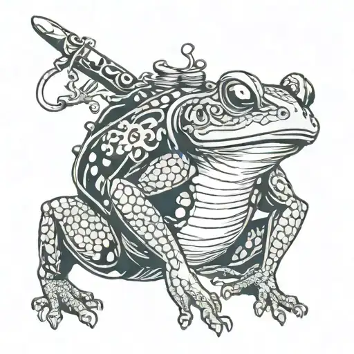 Samurai Frog