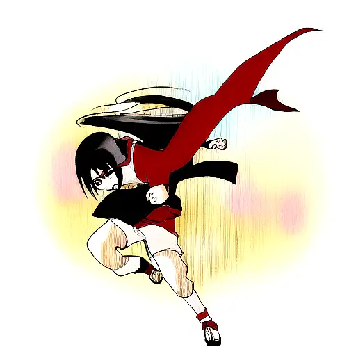 Itachi Uchiha On Fist