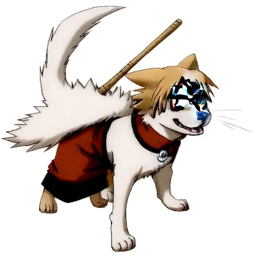 York Dog Hitting Naruto