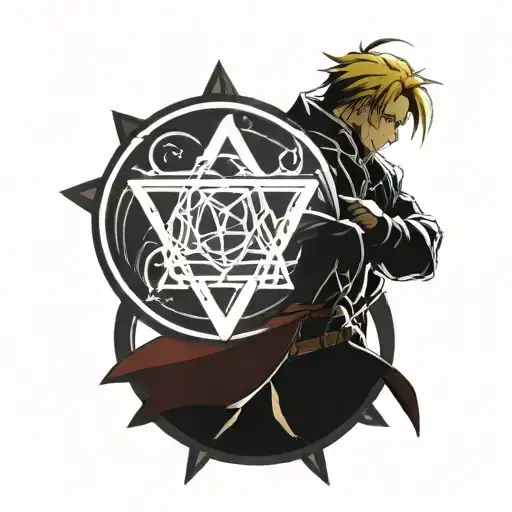 Glowing Fullmetal Alchemist Alchemy Circle