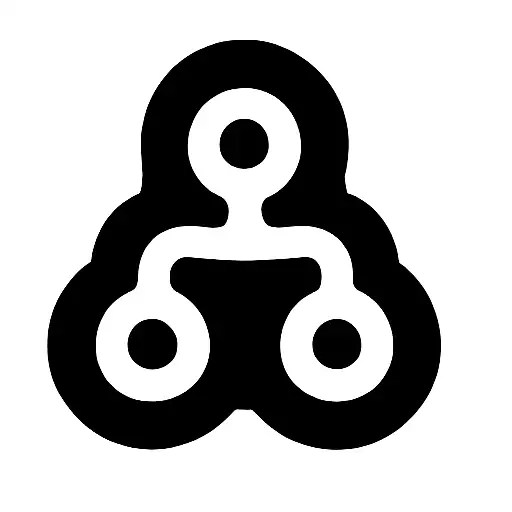 A Black And White Icon Of A Group Of People