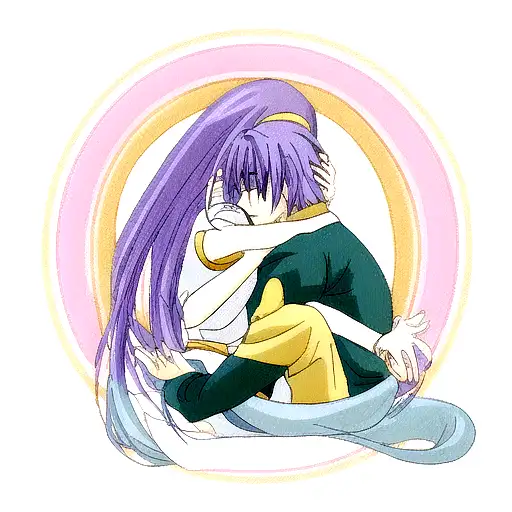 Pisces And Leo Hugging Virgo