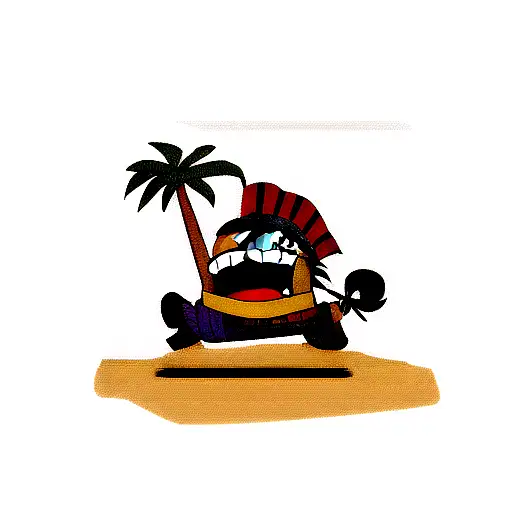 Pirate Flag Crash Bandicoot