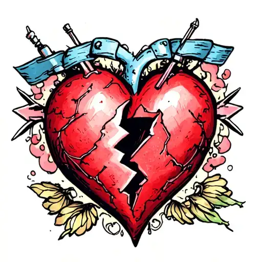 Broken Heart Being Fixed My A Nurse