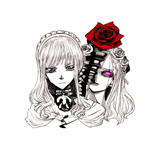 Rose And Skull