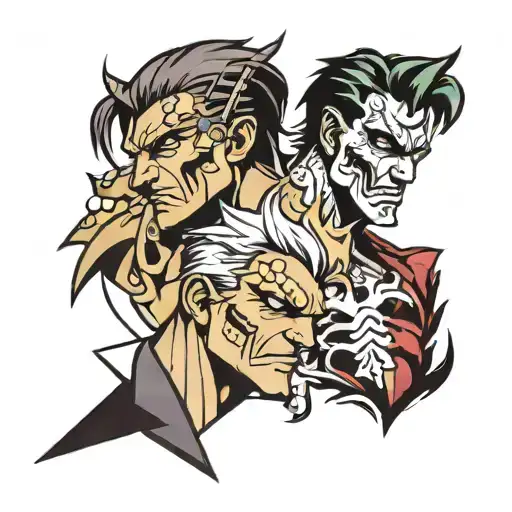 Two Face Gemini Good And Evil