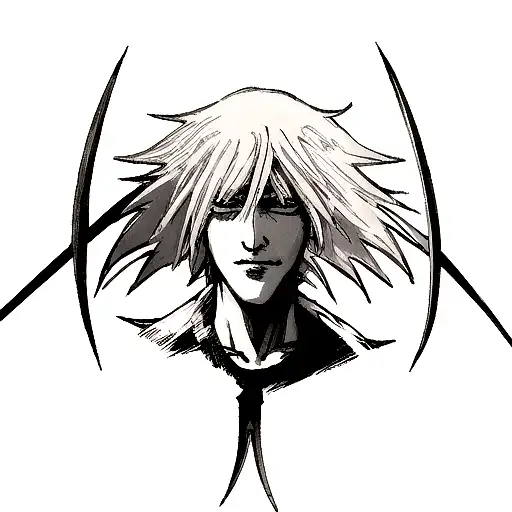 A Realistic Portrait Of Necrophous With His Scythe