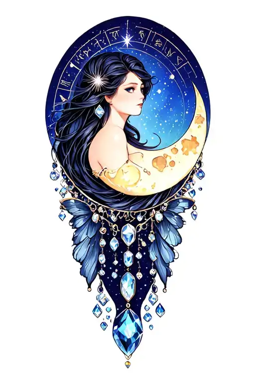 Zodiac Moon Fairy Dust Jewels