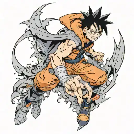 Naruto Goku Batman Deapol