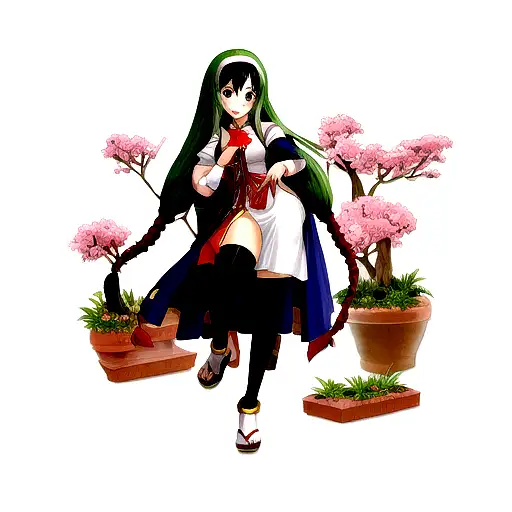 Asian Girl With Dreads Virgin Mary