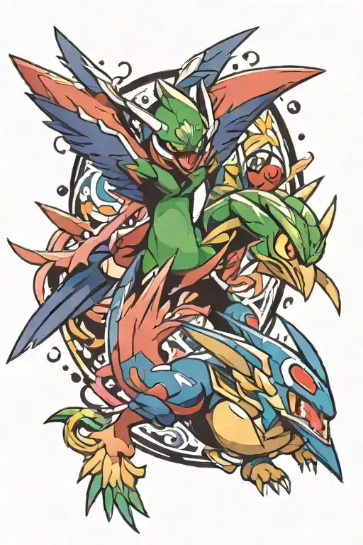 Pokemon Battle With Decidueye And Greninja