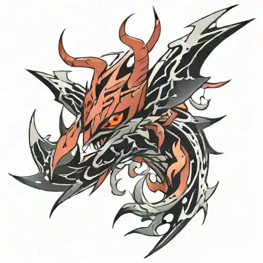 Pokemon Yveltal Red And Black