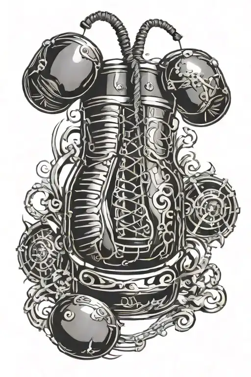 Boxing Sandbag Red And Black