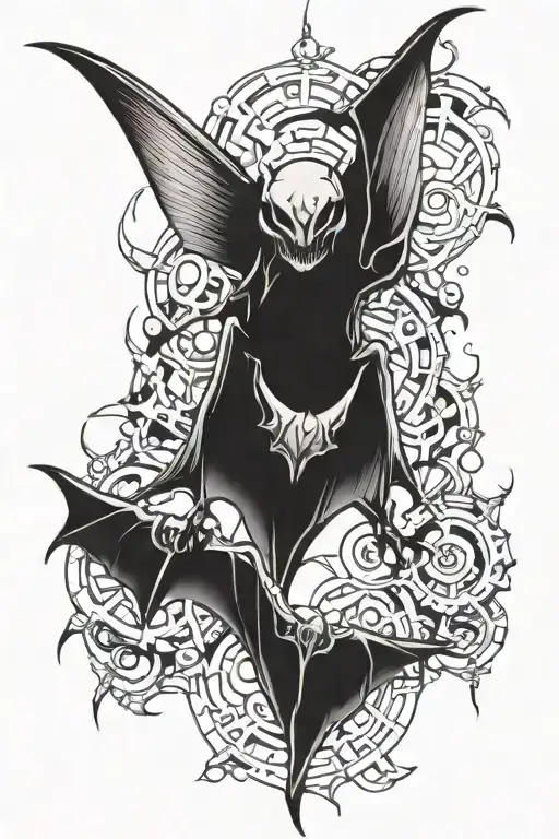 Evil Scary Small Bat