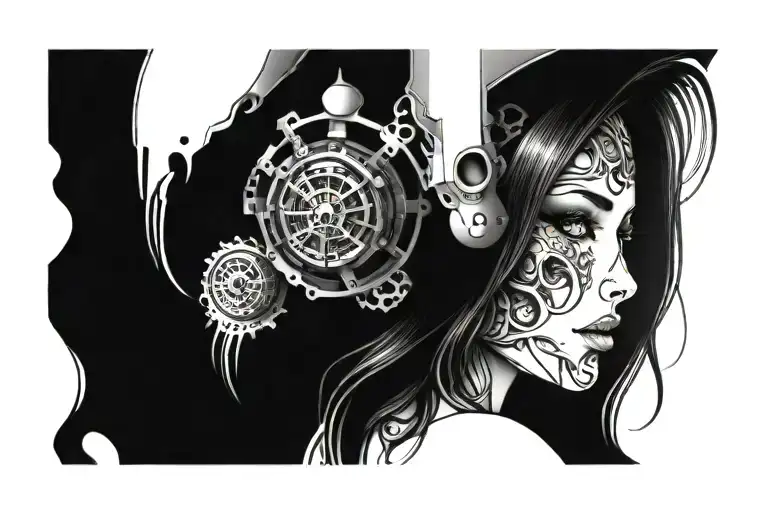 Beautiful Woman's Face