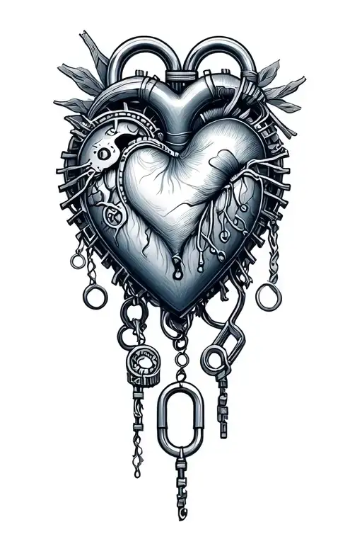 Heart Shaped Lock