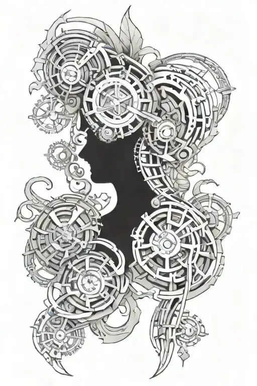 Mom Tribute Tattoo Combining Elements