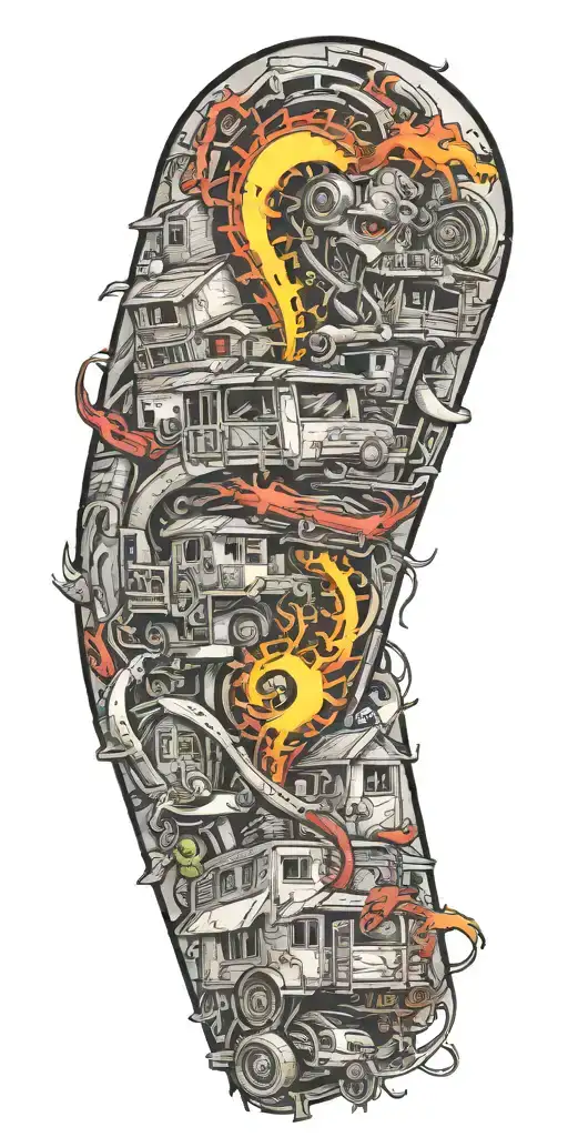 Gangster Tornado In The Trailer Park