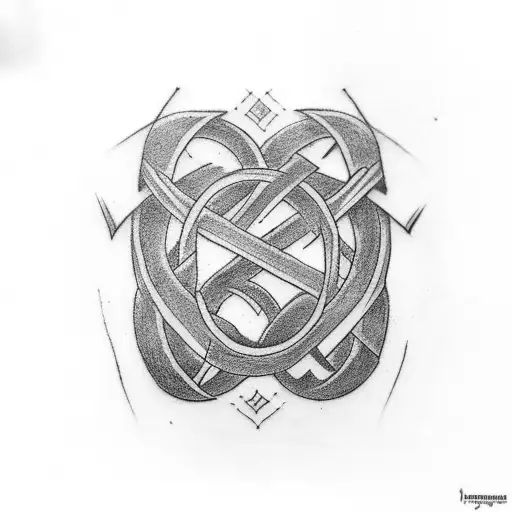 Norse Mythology Rune Tatoo
