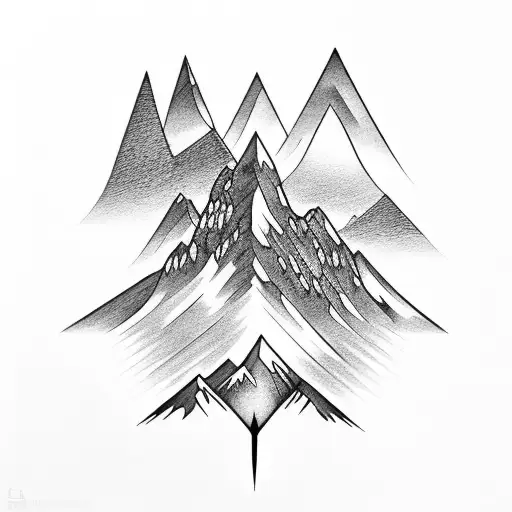 Mountain And Forest Forearm