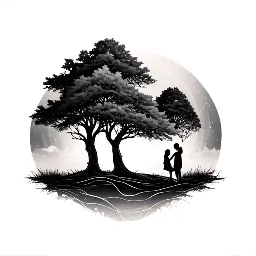 Motherhood Nature Elements Like Trees