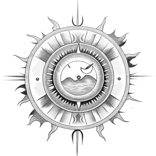 Hourglass Sun And Moon