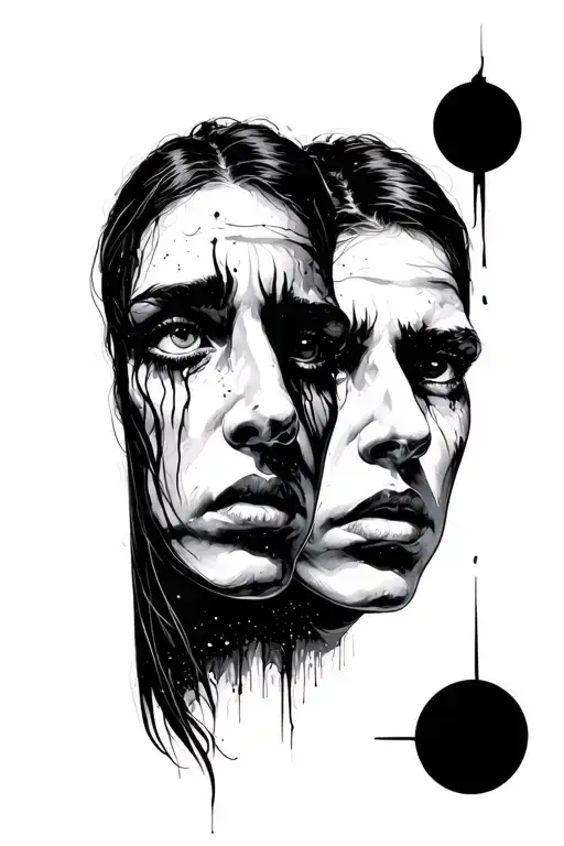 Faces Of Anxiety And Depression