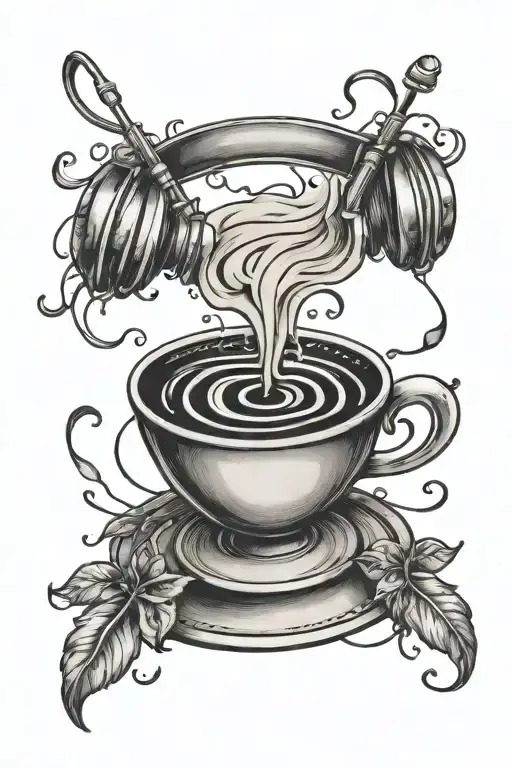 Music And Coffee Flowing In My Veins