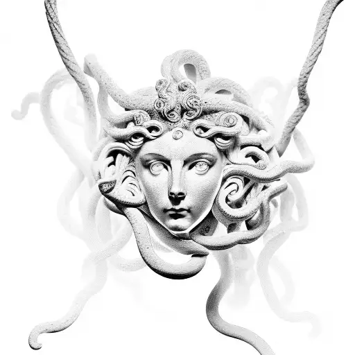Medusa Greek Sculpture