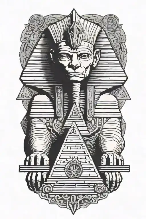 Alpha Phi Alpha Sphinx Pyramid