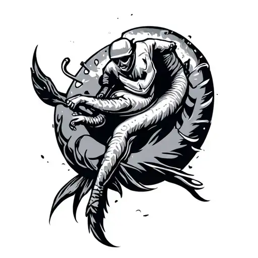 Diver Icter Picuterer Symbol