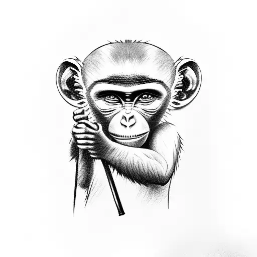 Monkey With A Bong