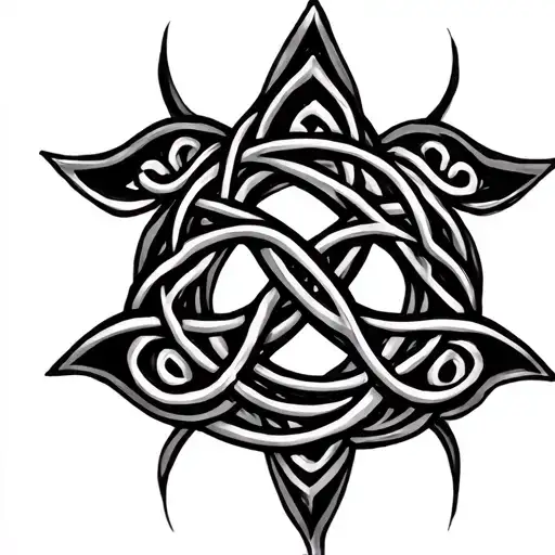 Celtic Trinity Tattoo Design