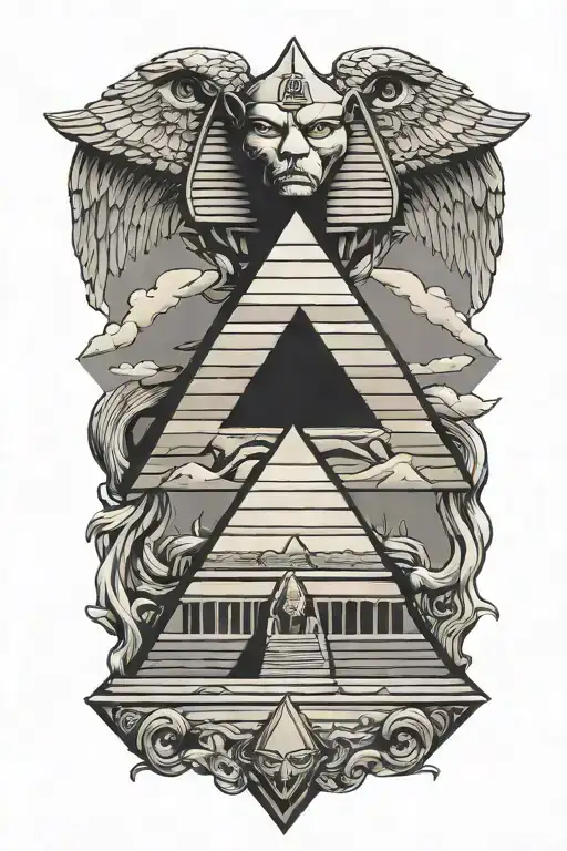Alpha Phi Alpha Sphinx Pyramid