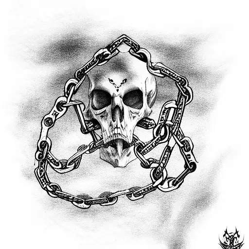 Death In Chains In Fire