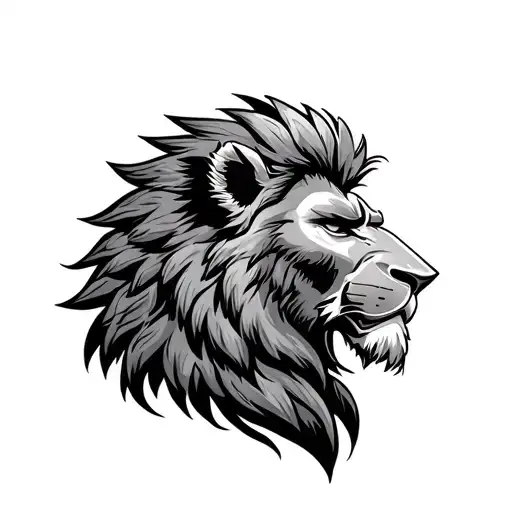 Lion Dressed As Crusader