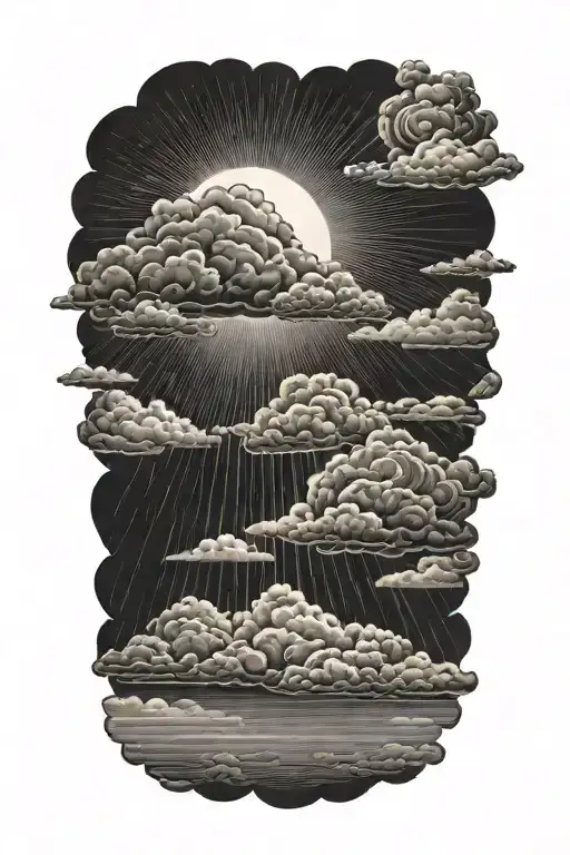 Clouds Fly With Sunbeams