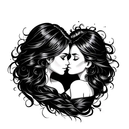 Mom Daughter Care Love Power Protection Protection