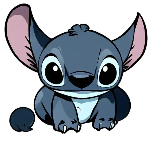 Stitch Cartoon Character Cute