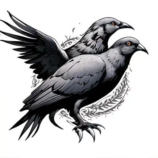 Sanchez Dove With Claws