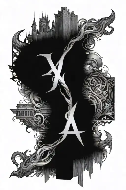 Lighting Going Through Torres Word