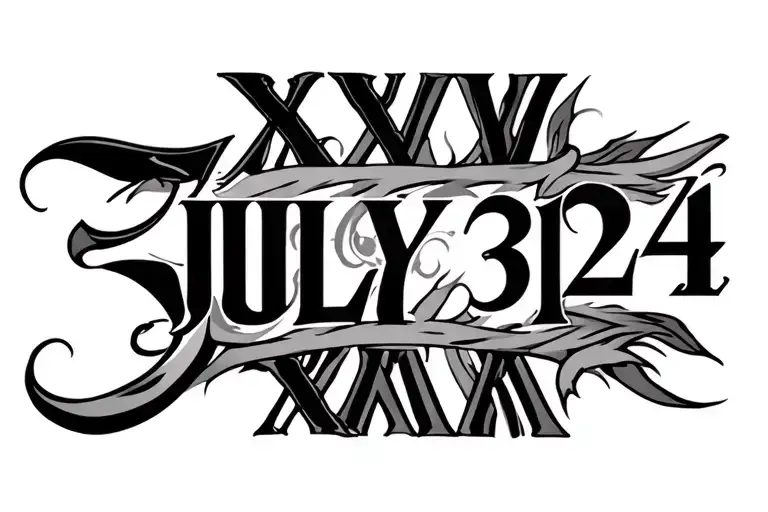 Roman Numerals July 31 2024