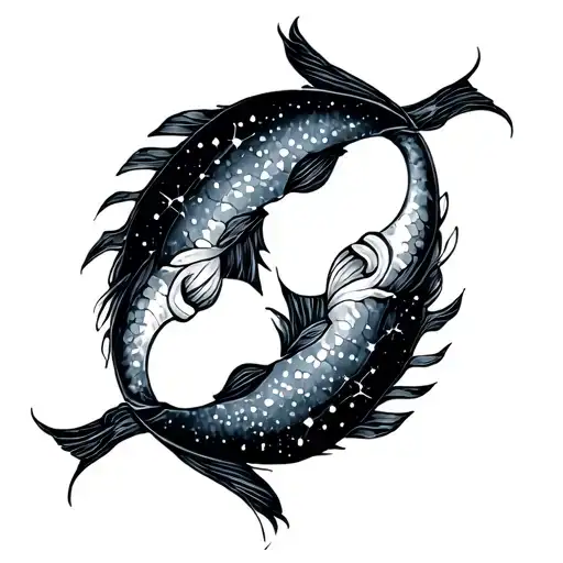 Yang Pisces Constellation Intertwined
