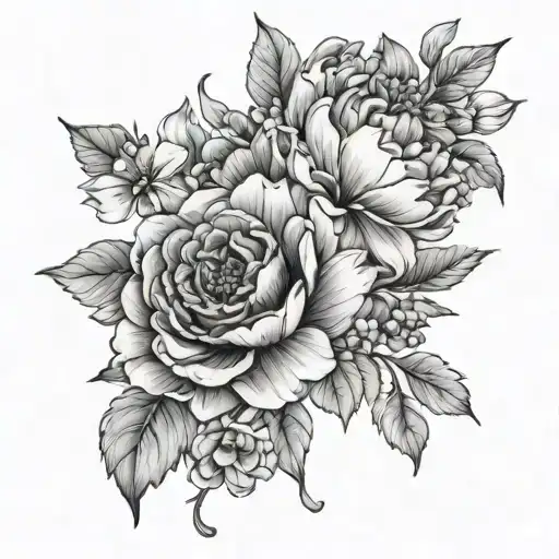 Birth Month Flowers April June July October For Wrist