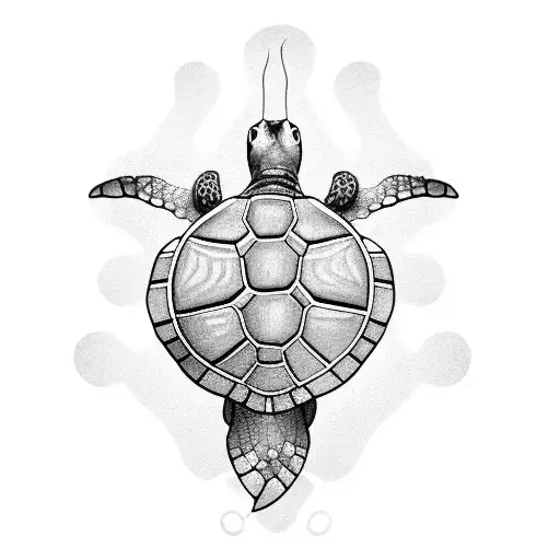 Happy Animated Turtle