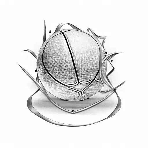 Basketball And Football Player