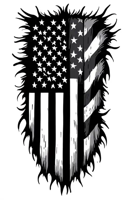 We The People American Flag Sleeve