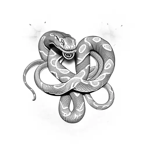 The Snake Wraps Around The Heart