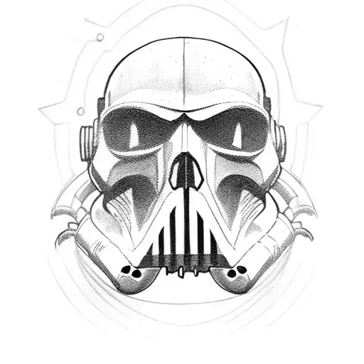 Lightsaber With Skull Mask